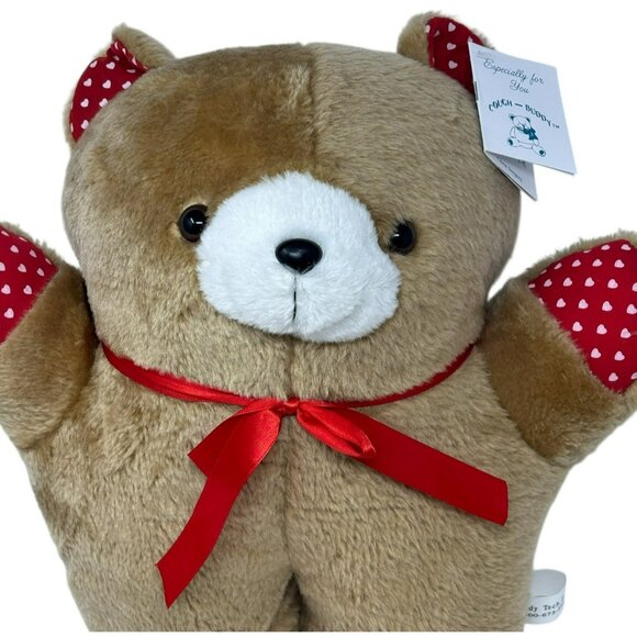 COUGH BUDDY Bear Plush Post Surgery Comfort Support NWT - Picture 2 of 7